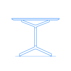 Furniture Dining Tables Pixel Table Round Vinyl Svg File, Free Vectors File